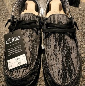 Hey Dudes - Wendy black marble women's size 9